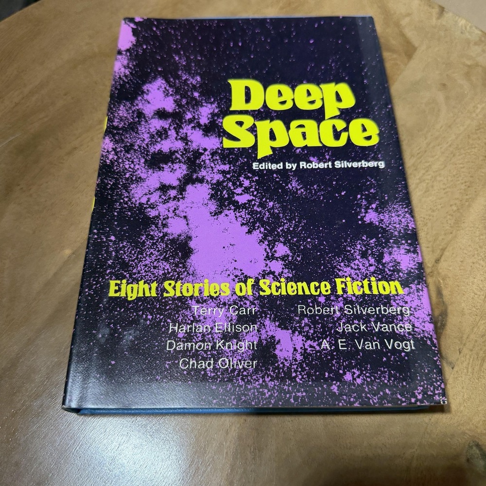 Vintage Deep Space Robert Silverberg Thomas Nelson Black HC Sci-Fi 1973